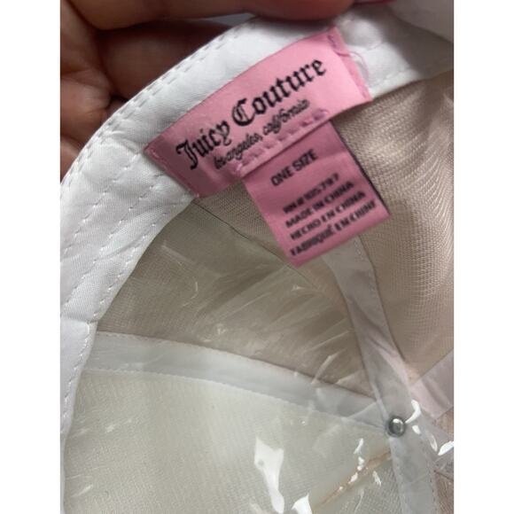 Juicy Couture Rhinestone Pearls Hat NWT